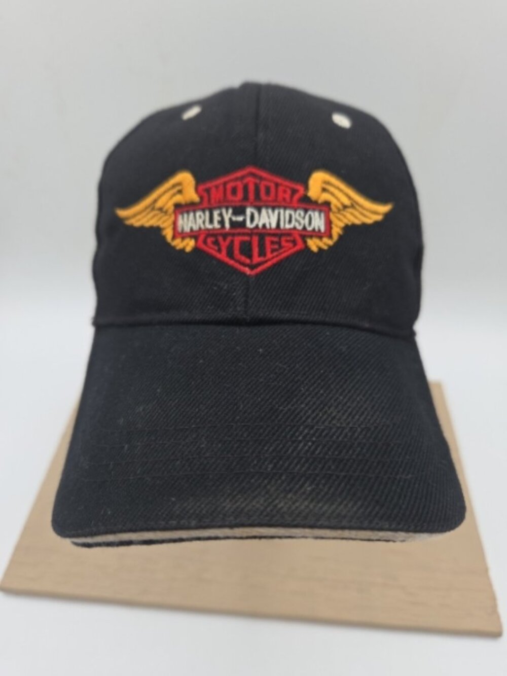 Harley‑Davidson Wings Logo Black Adjustable Hat Rocket Racing Inside
